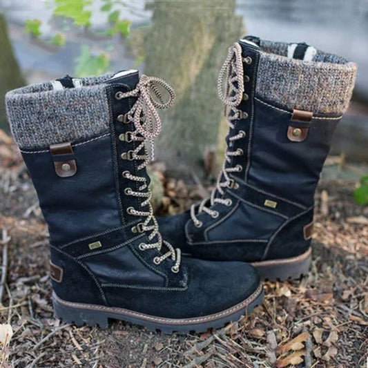 "Bottes d'hiver pour femmes au design moderne -